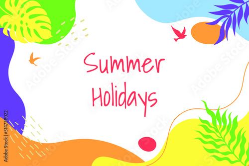 Summer Holiday background