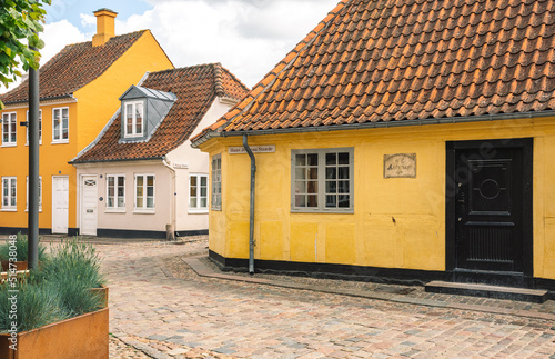 фотографія Hans Christian Andersen childhood home in the city of Odense, Denmark, Europe