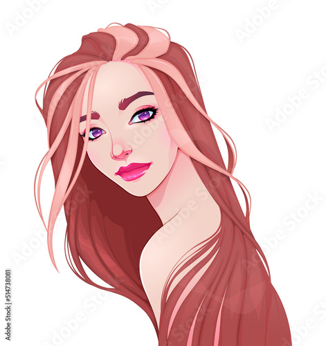 Portrait of a beautiful wom...