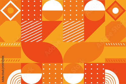Colored geometric abstract background. Colored geometric abstract background. Modern grid flyer with geometric shapes.