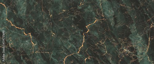 Patterned natural of dark green marble texture for design.