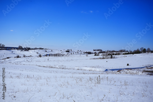 winter landscape olkhon island, lake baikal travel russia