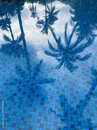 Thailand-Wasserspiegelung