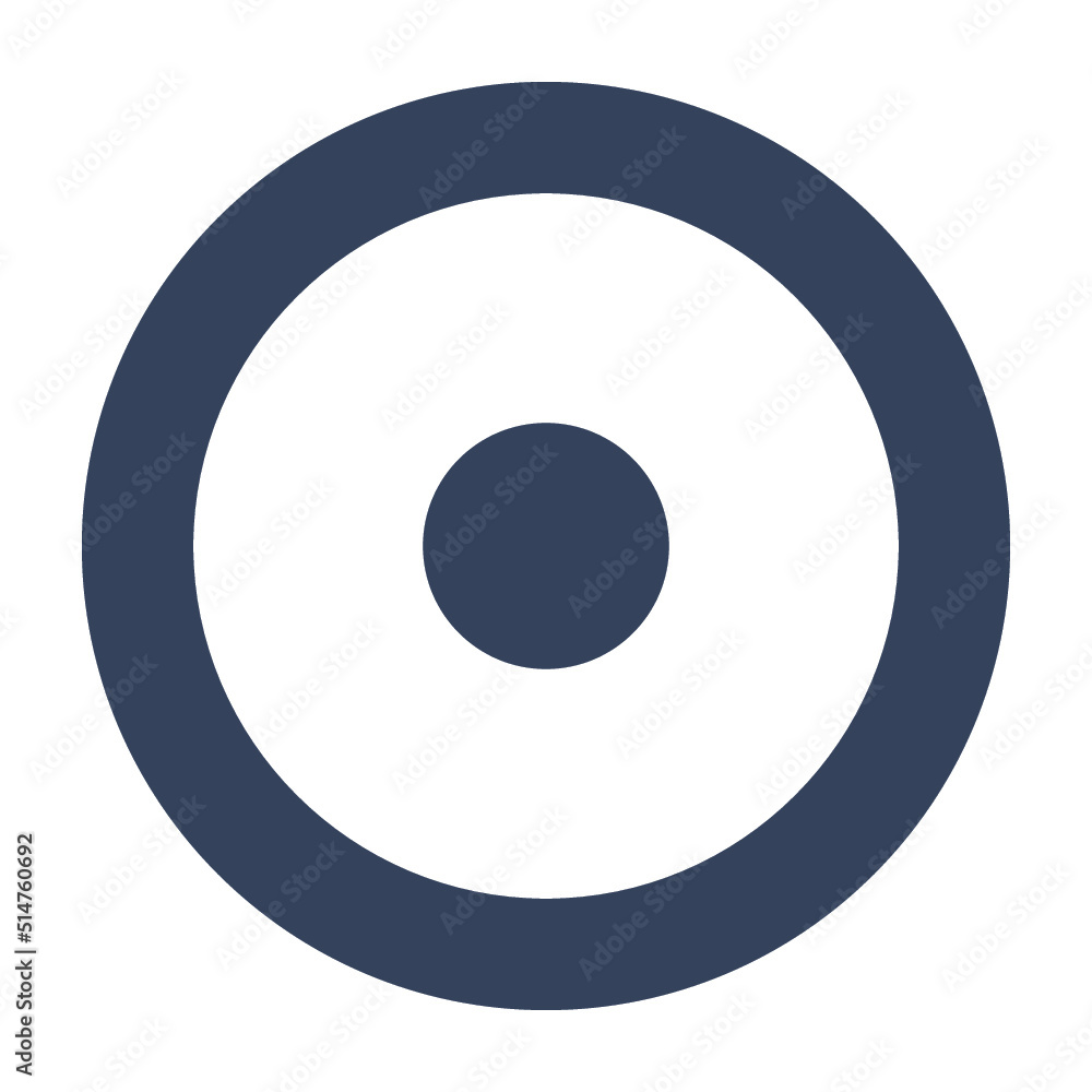 Bullseye, center, shooting, target icon Bullseye, center, shooting, target icon