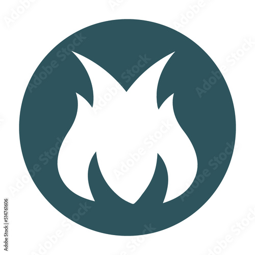 Fire, Flame Icon
