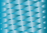 Hello mirror gradient blue geometric decoration abstract background vector illustration