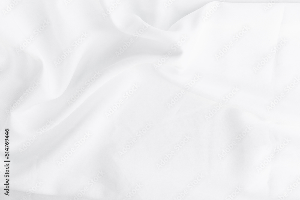 Elegant white silk, gray-white satin texture with white silk cloth background can be used as a background. Elegant white silk, gray-white satin texture with white silk cloth background can be used as a background.