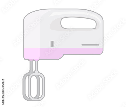 ハンドミキサーのイラスト