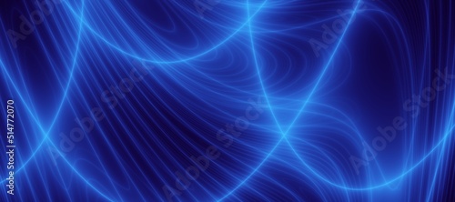 Fluid energy abstract dark blue header pattern