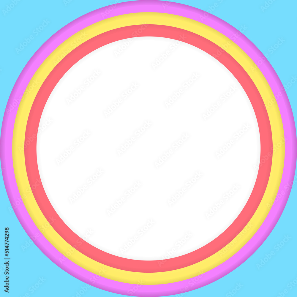 circle frame with pastel background and overlap layers. abstract, modern, colorful, paper cut and creative style. suitable for background, copy space or flyer circle frame with pastel background and overlap layers. abstract, modern, colorful, paper cut and creative style. suitable for background, copy space or flyer
