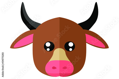 bull head vector