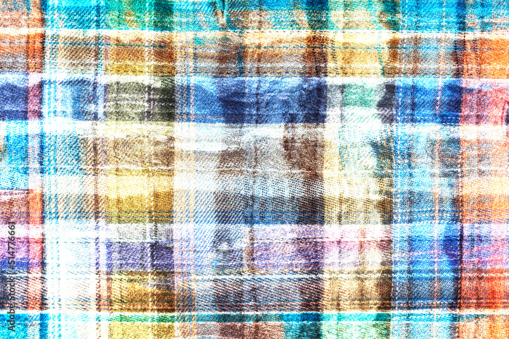 Fototapeta premium Abstract checkered background or texture with many colors