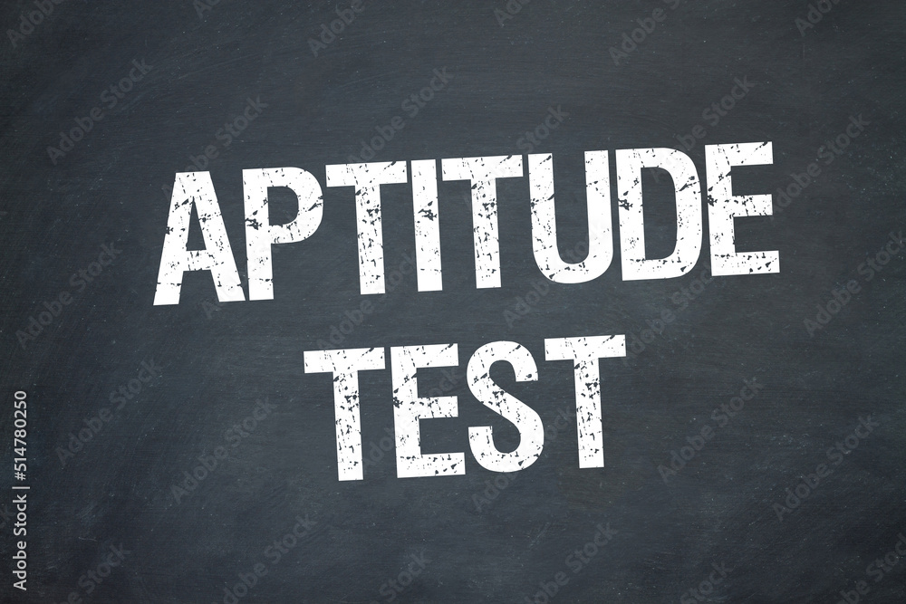 Obraz premium Aptitude Test