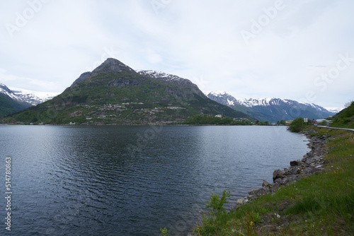 lake next to odda  norway