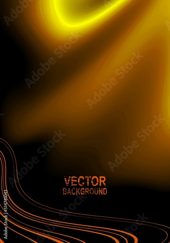 abstract golden, seamless pattern. Waves, curly lines, spiral, stripes, scale ornament. Universal base background. Shining luxurious glamor vector illustration.