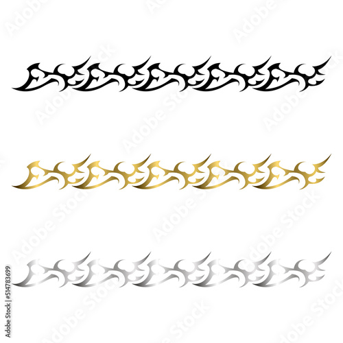 Vector image of Tribal Tattoo Arm Band