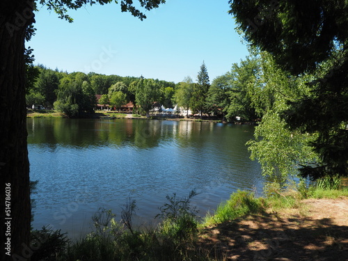 Hasselfurter Weiher – Stausee bei Bitsch in Frankreich photo