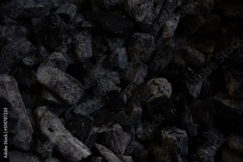 coal on black