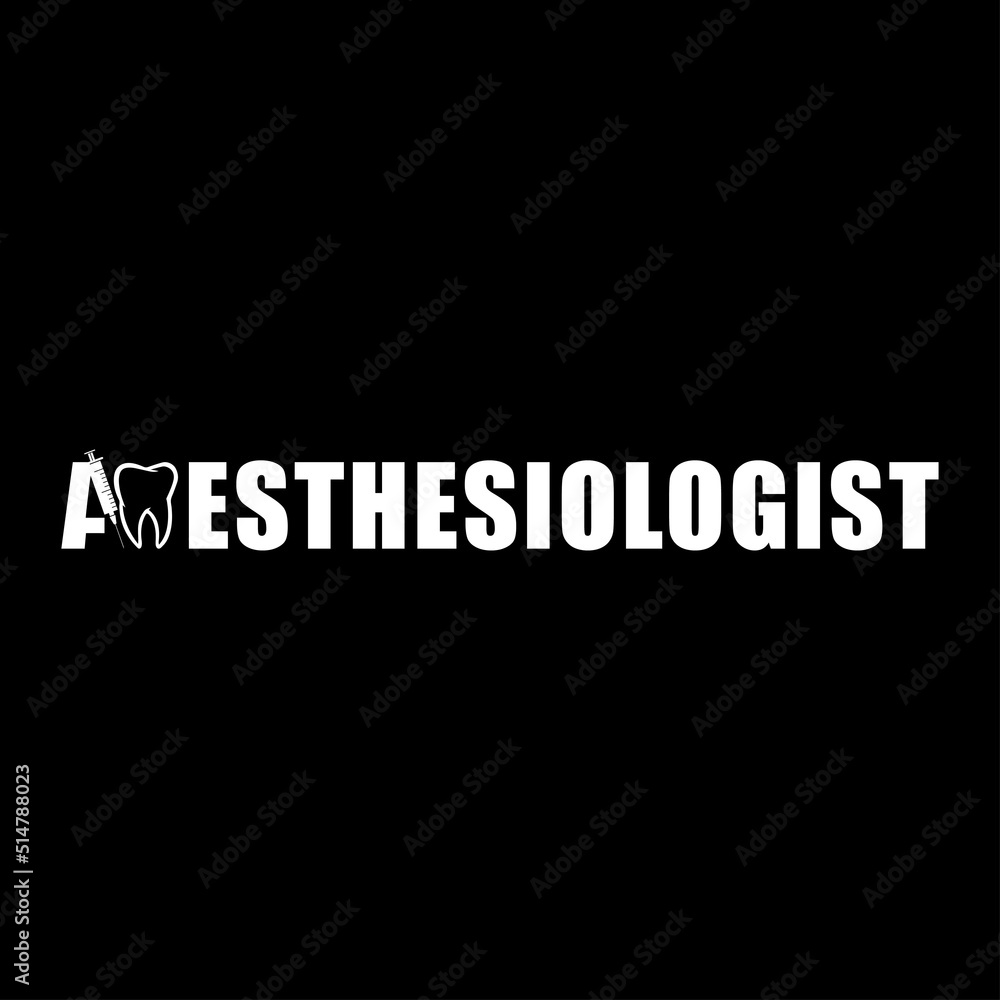 Logo for an anesthesiologist company. Anesthesia in dentistry Logo for an anesthesiologist company. Anesthesia in dentistry