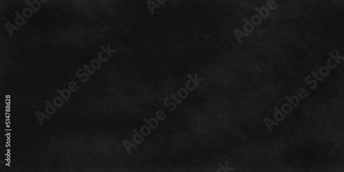 Dark black grunge textured concrete background. Panorama dark grey black slate background or texture. Vector black concrete texture. Stone wall background.