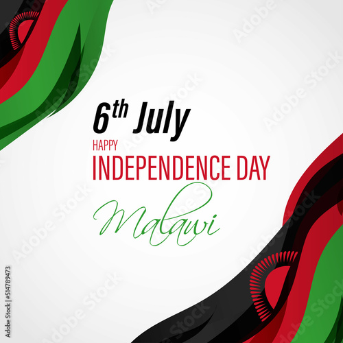Vector illustration for Malawi Independence Day