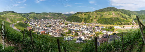 Panorama Dernau im Juni 2022 photo