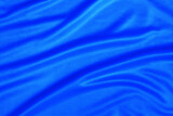 blue fabric cloth background texture close up