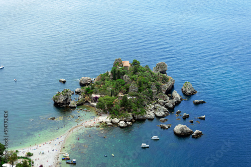 Isola Bella high angle view