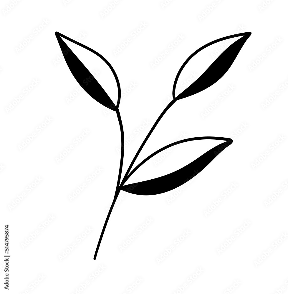 Leaves Line Art Leaves Line Art