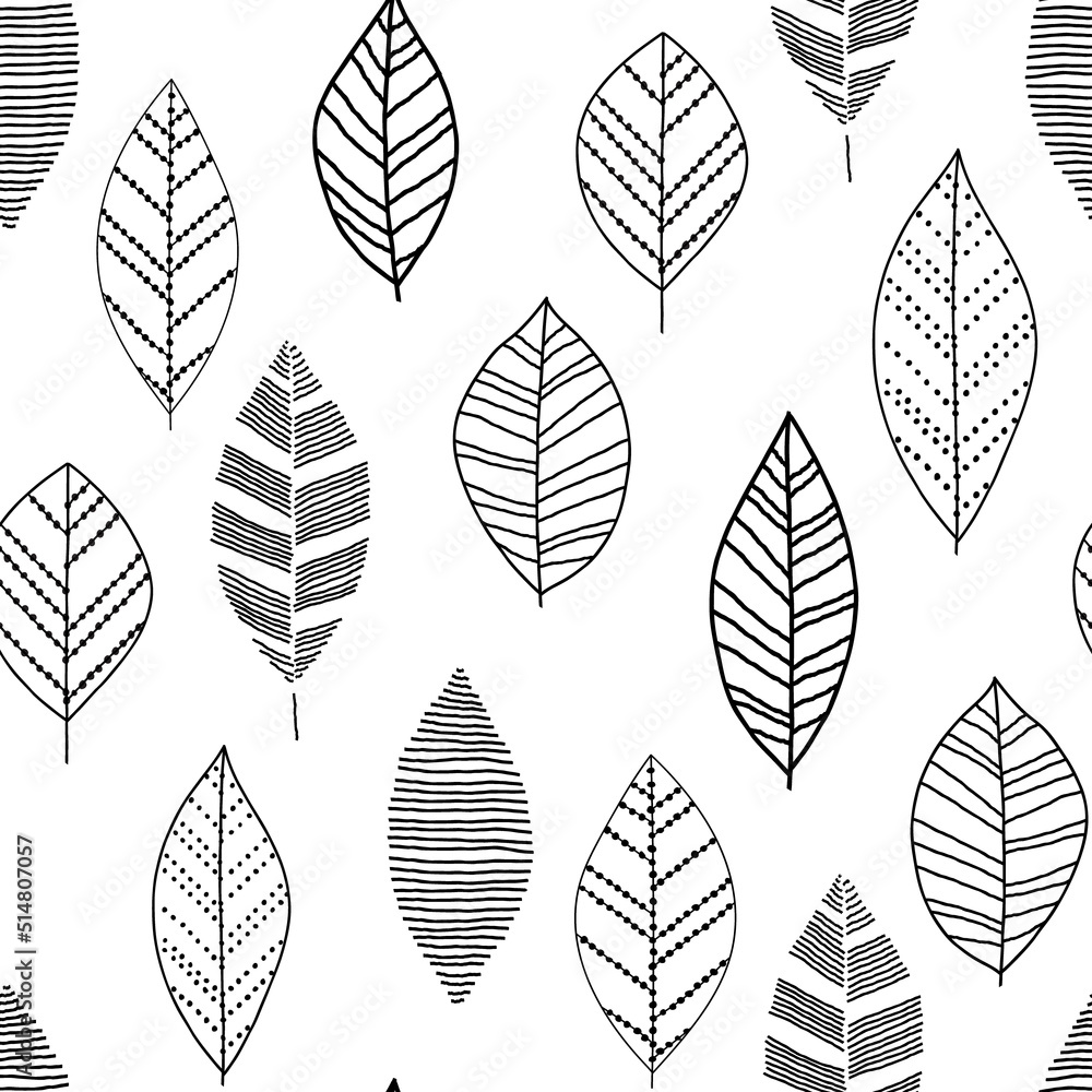 seamless leaf pattern seamless leaf pattern