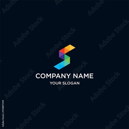 Letter S Tecnology Business Logo Design, Brand Identity Logos Designs Vector Illustration Template