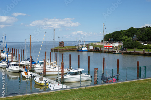 Hafen in Dangast an der Nordsee photo