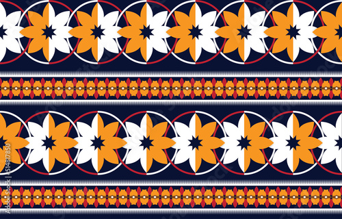 Geomatric ethnic pattern backgrond. Design for background, wallpaper, floor, clothing. Vector illustration.