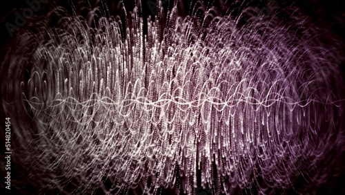 An illustration 3d of an abstract photo of wire