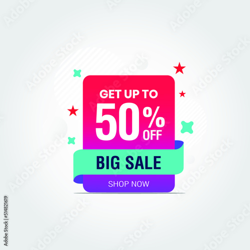 Sale stickers. Big Sale tag label. banner sticker or abstract flyer. graphic for offer labels design template vector 