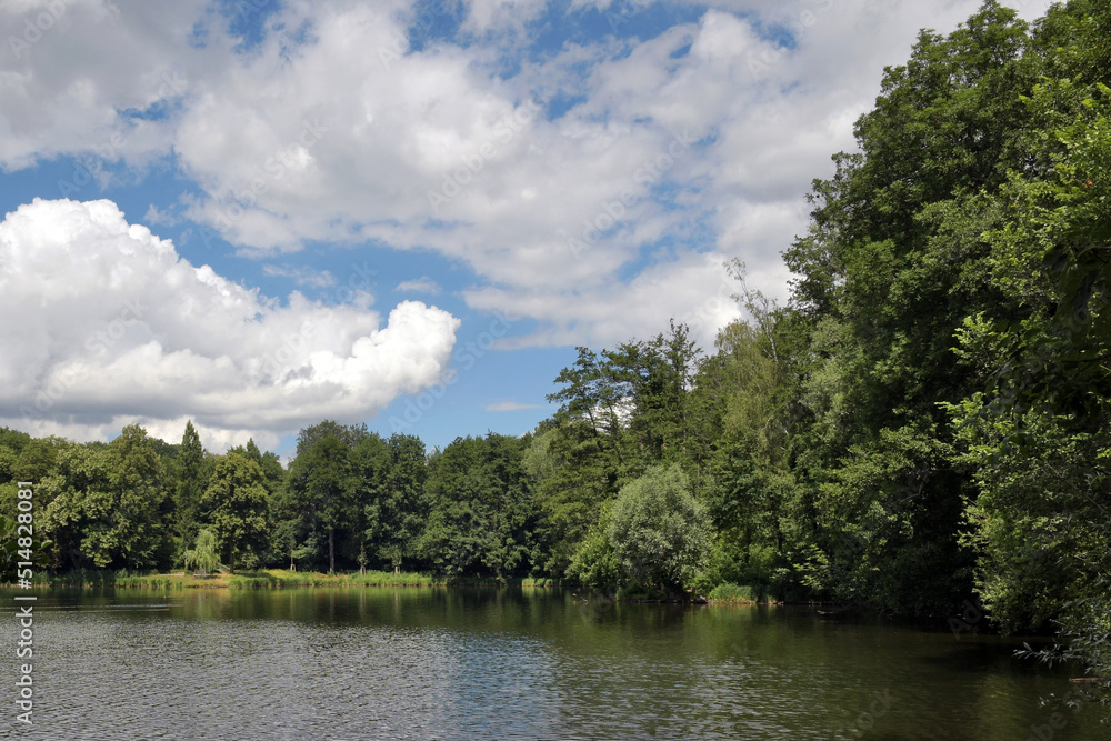 Fototapeta premium cumuluswolken