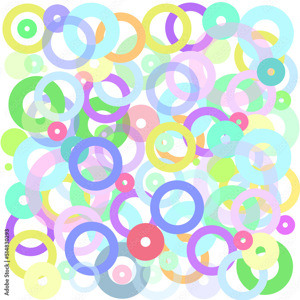 background frame circles multi-colored many rings hole bagel background frame circles multi-colored many rings hole bagel