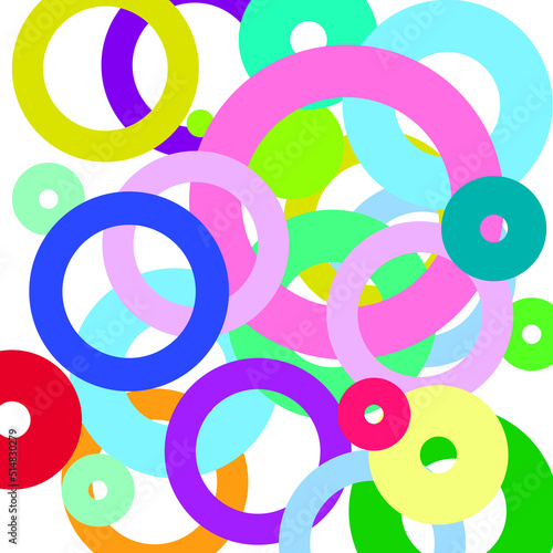 background, frame, blank, lining, layers, bagels, caramel, lollipops, colorful vector