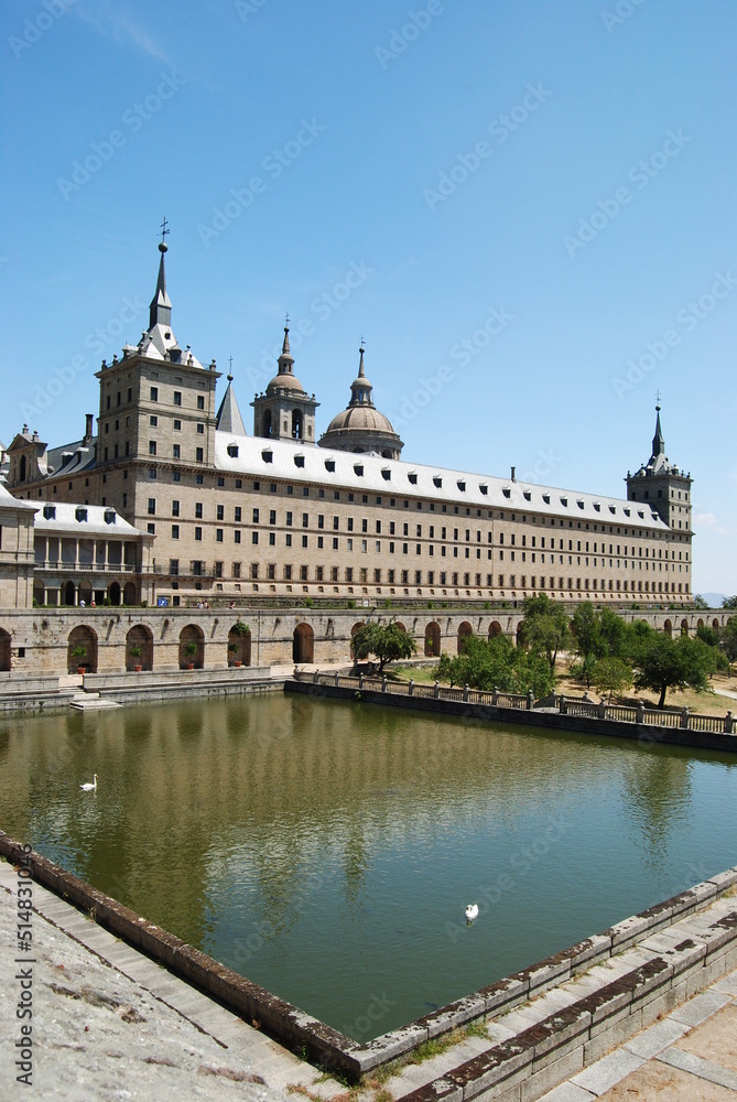 view of the Escorial Monastery