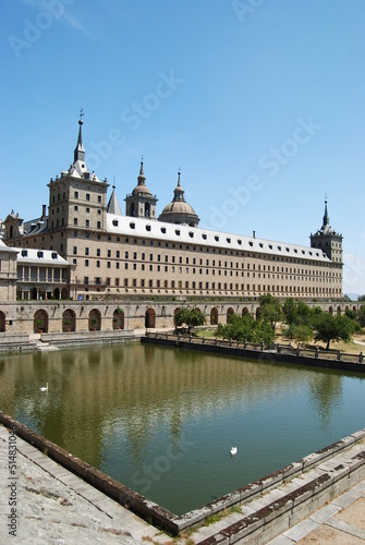 view of the Escorial Monastery