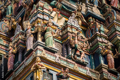hindu temple detail © Claus