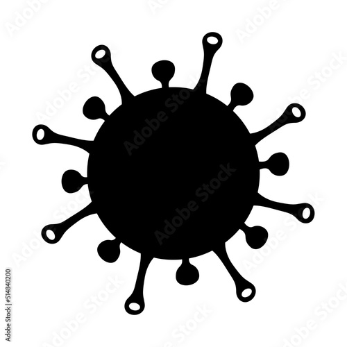 Monkeypox virus outbreak icon. Health monkey pox emergency. Viral dangerous smallpox infection. Medical awareness.