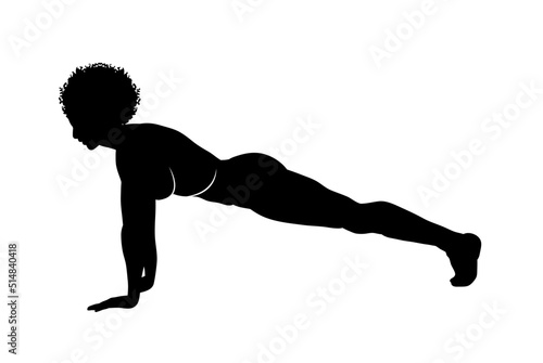 Woman doing exercise