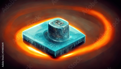A superconductor is a material that achieves superconductivity, which is a state of matter that has no electrical resistance and does not allow magnetic fields to penetrate photo