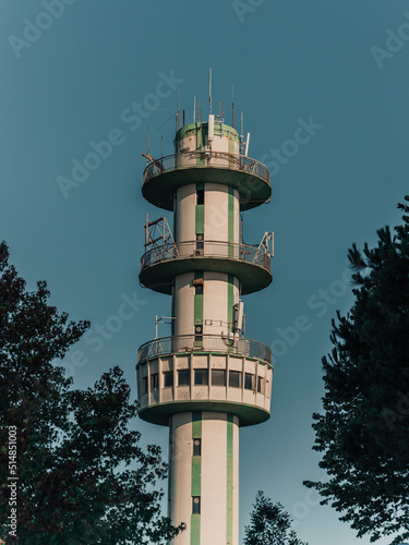 Old communications tower in Portugal © SGStock