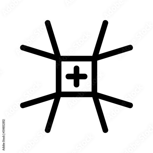 focus icon or logo isolated sign symbol vector illustration - high quality black style vector icons
