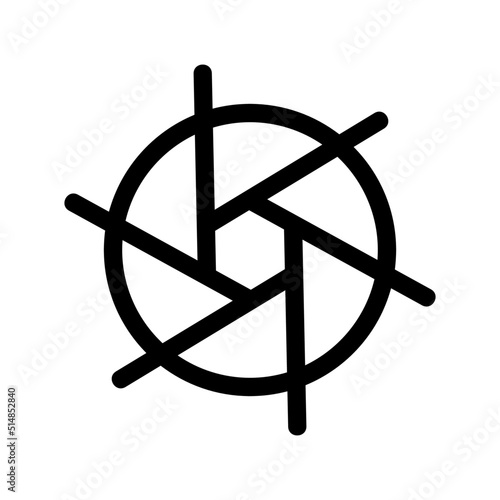 focus icon or logo isolated sign symbol vector illustration - high quality black style vector icons
