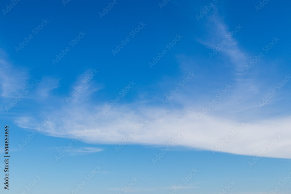 blue sky with clouds