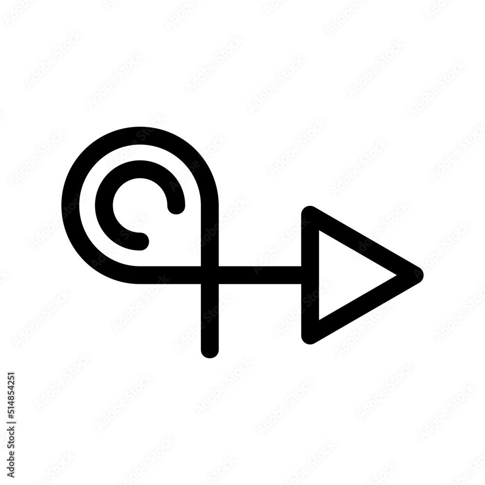 Fototapeta premium right icon or logo isolated sign symbol vector illustration - high quality black style vector icons 