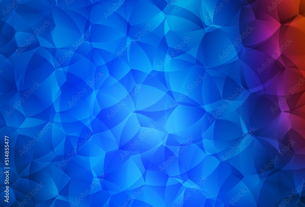 Light Blue, Red vector pattern with random forms. Light Blue, Red vector pattern with random forms.